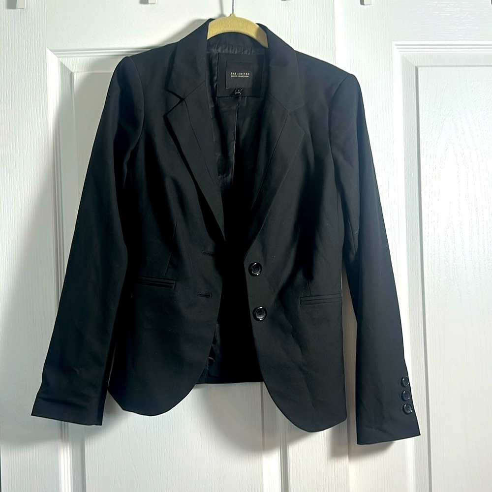 The Limited Sz 2 Suit Jacket black - EUC - Picture 1 of 6